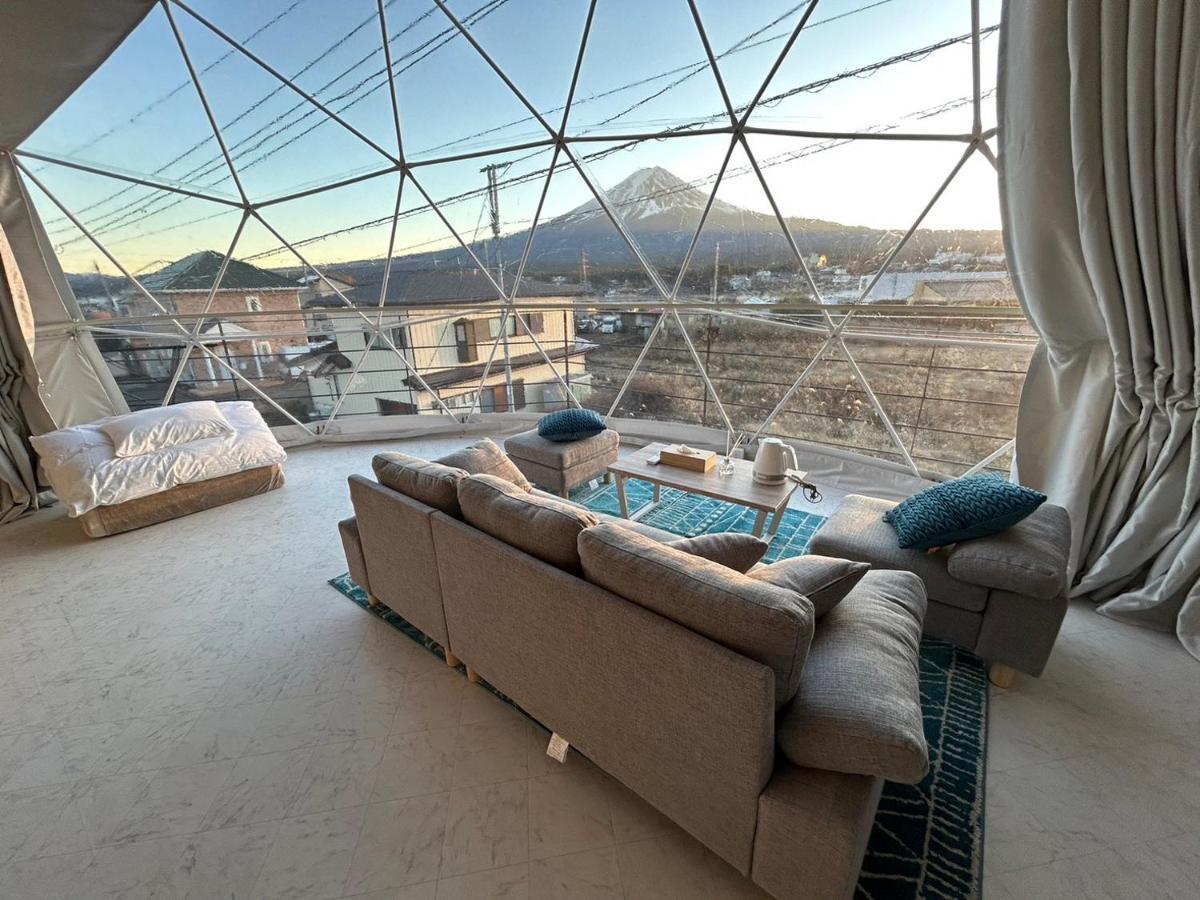 Glamping Dome Yoshimura Fujikawaguchiko Ngoại thất bức ảnh