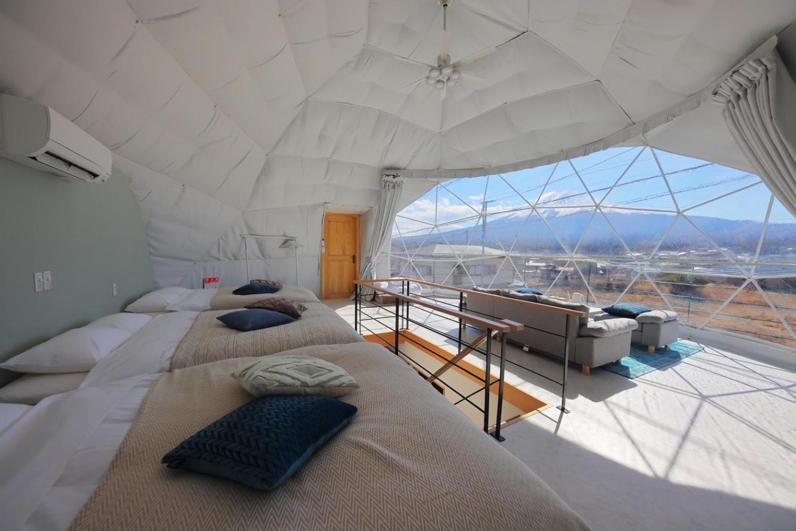 Glamping Dome Yoshimura Fujikawaguchiko Ngoại thất bức ảnh
