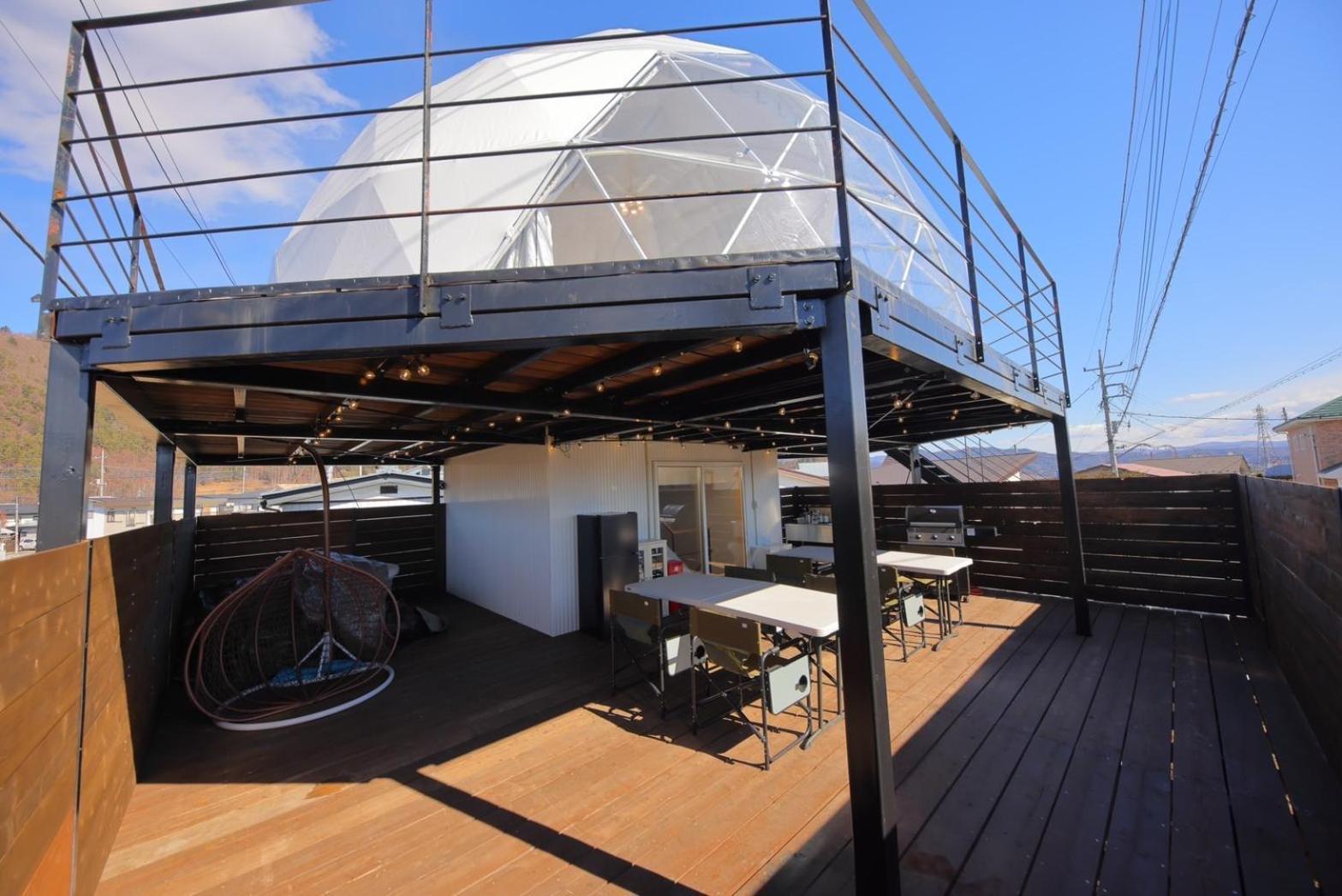 Glamping Dome Yoshimura Fujikawaguchiko Ngoại thất bức ảnh